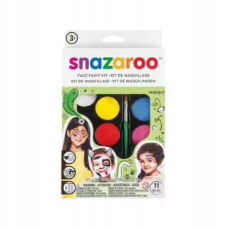 Farby na tvár Snazaroo 1172029 8 farieb + štetec